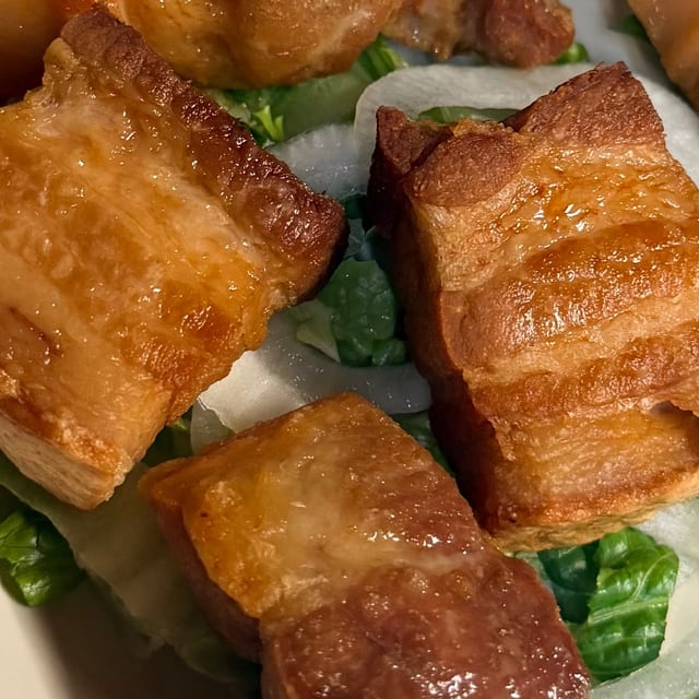 Pork Belly Bites.
